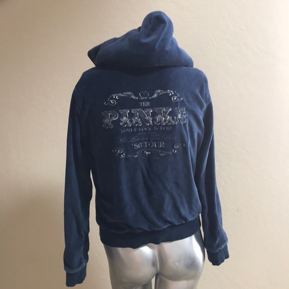 PINK Victoria's Secret Jackets & Blazers - Pink Victoria’s Secret Size M Jacket Dark Blue